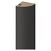 Halesworth Grain Charcoal Curved Corner Post