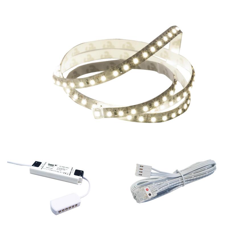 2m LED Natural White Upgrade Strip Light and Dimmable Driver