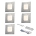 Square Plinth Light 5 Pack with Driver