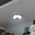 Rechargeable LED Cool Circular Downlight Halesworth Charcoal