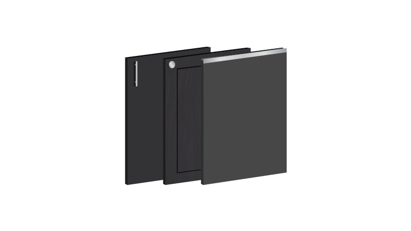 Kitchen Doors - Black