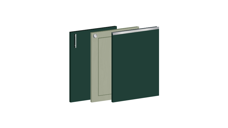 Kitchen Doors - Green