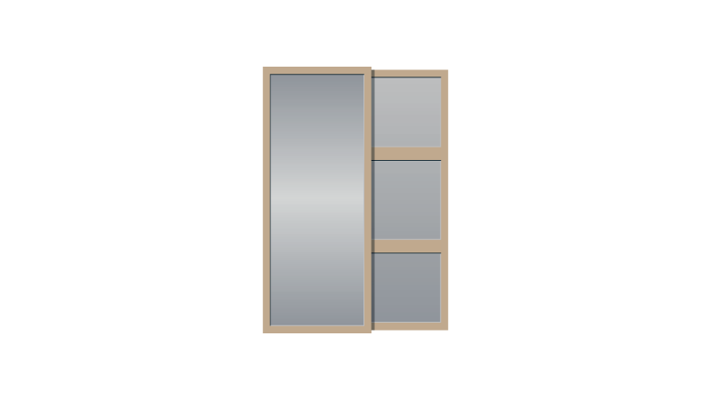 Oak Sliding Wardrobe Doors