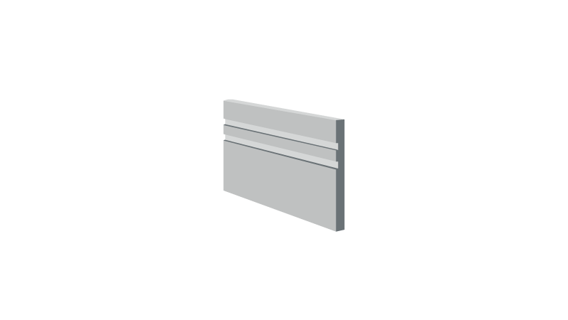 Double Groove Architrave