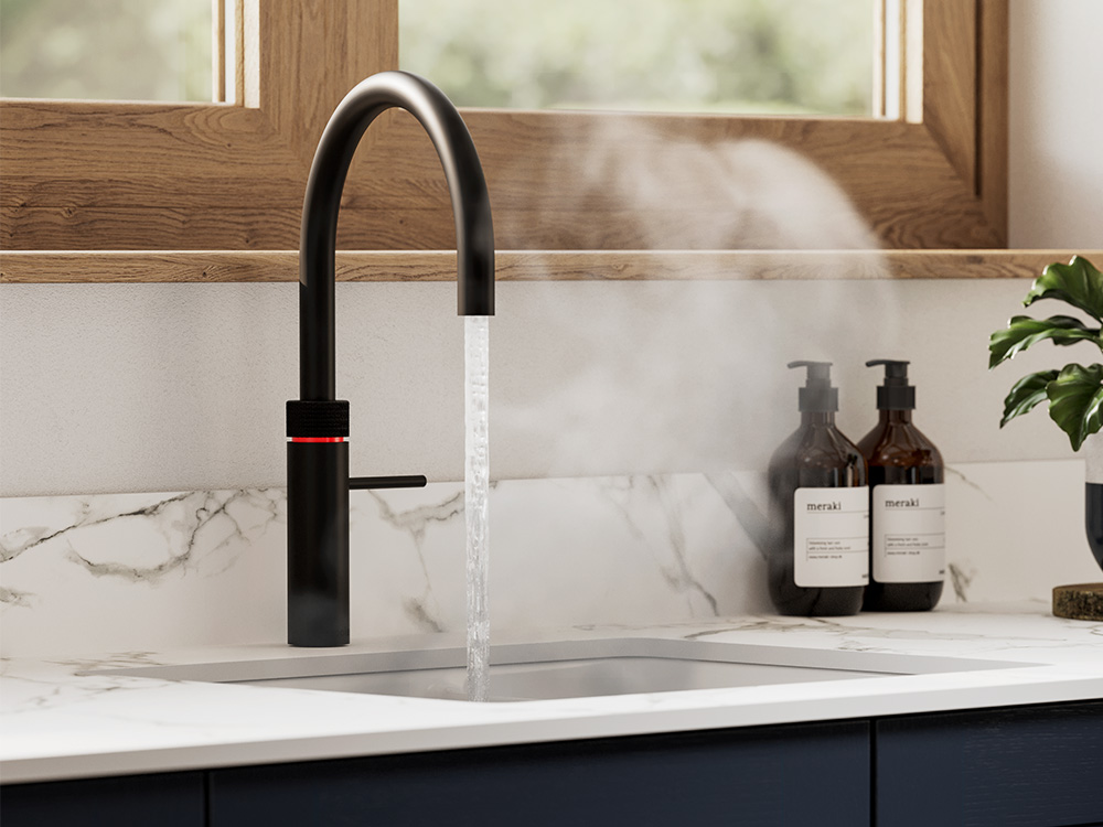 Quooker Boiling Water Tap in Black