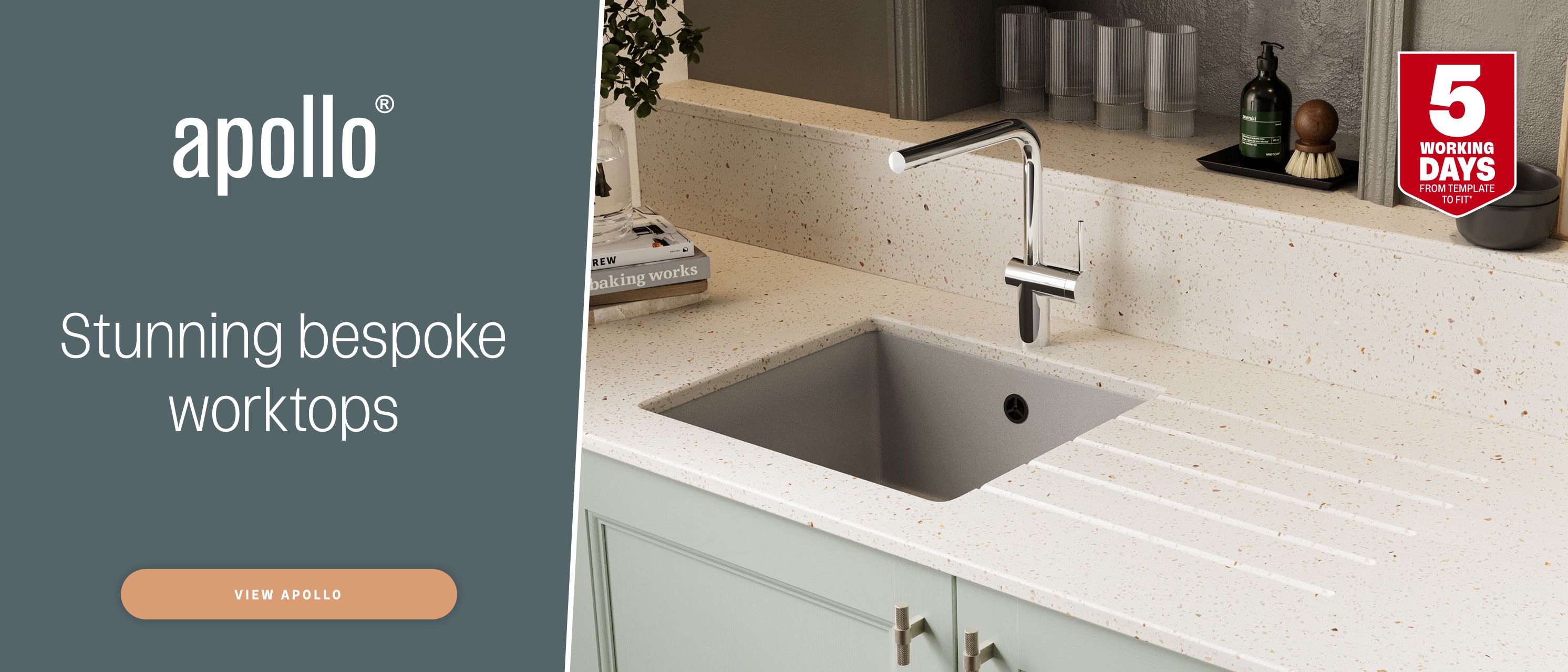 Apollo worktops