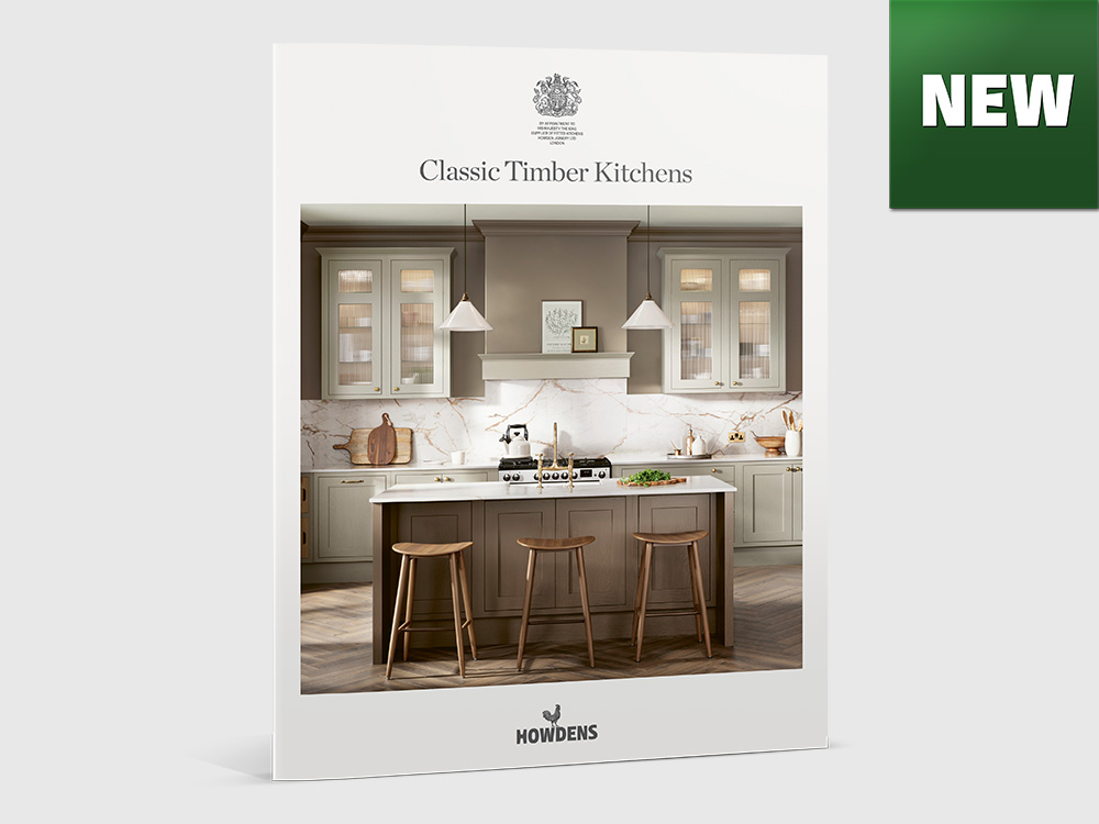 New classic timber kitchens brochure cover with new icon