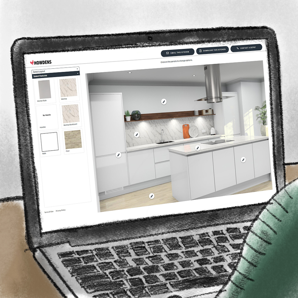 Kitchen Visualiser | Kitchen Planning Tool | Howdens