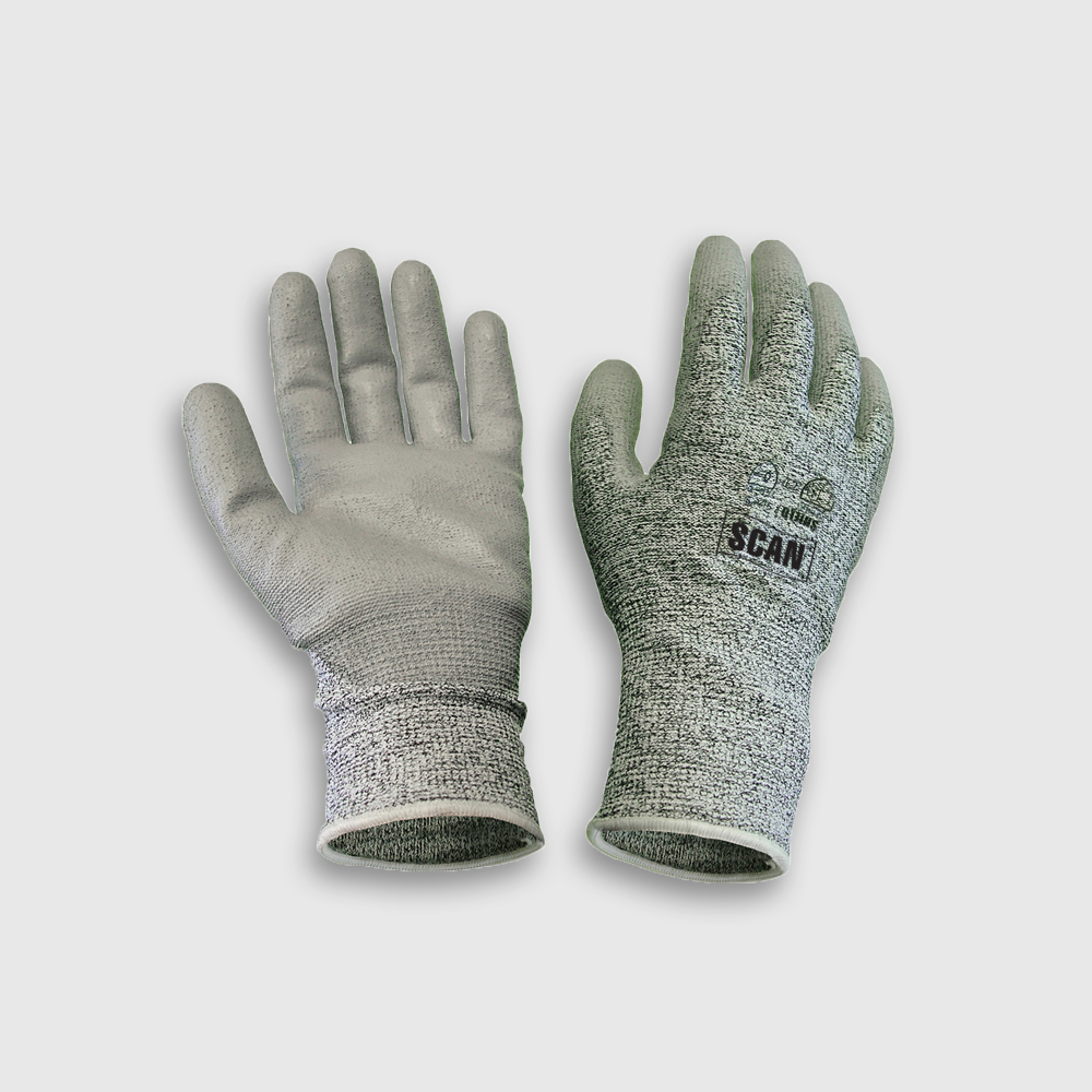 Padded work gloves