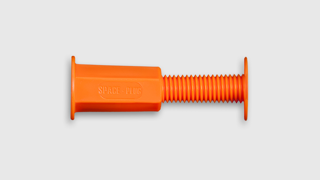 Product image of a furniture fixing space plug.