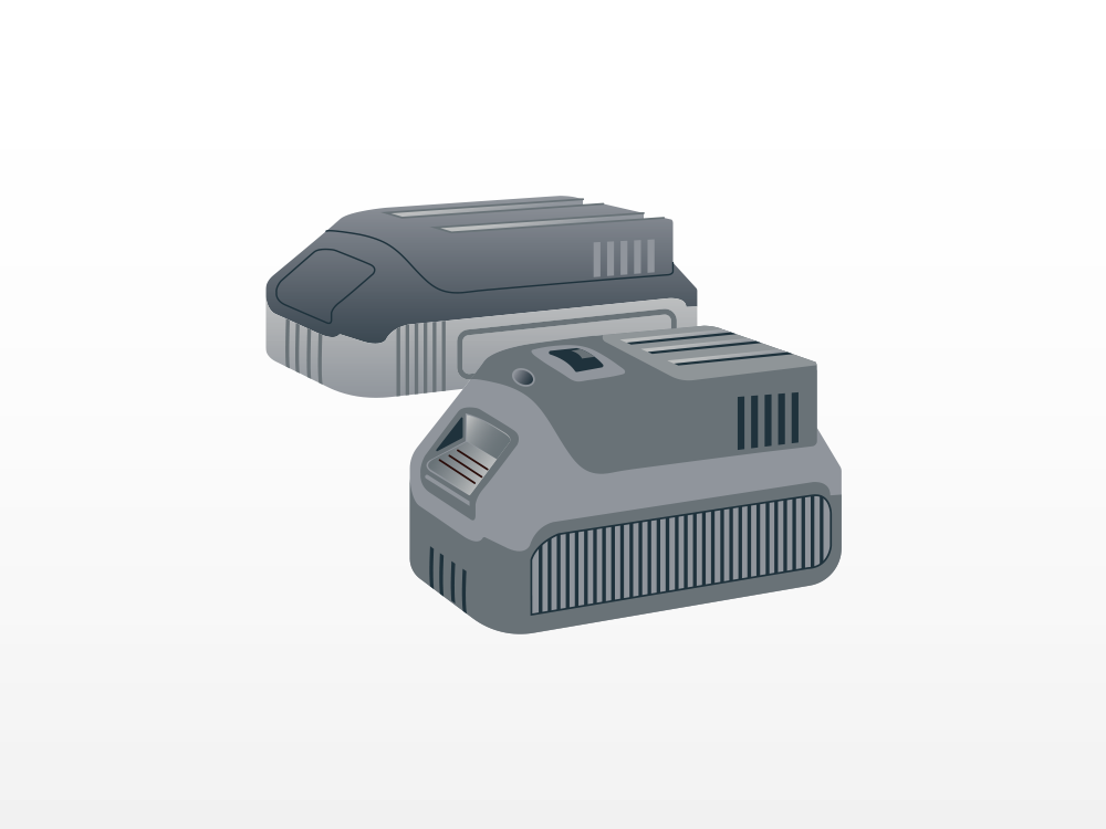 power tool batteries icon