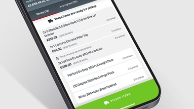 Trade App Order summary