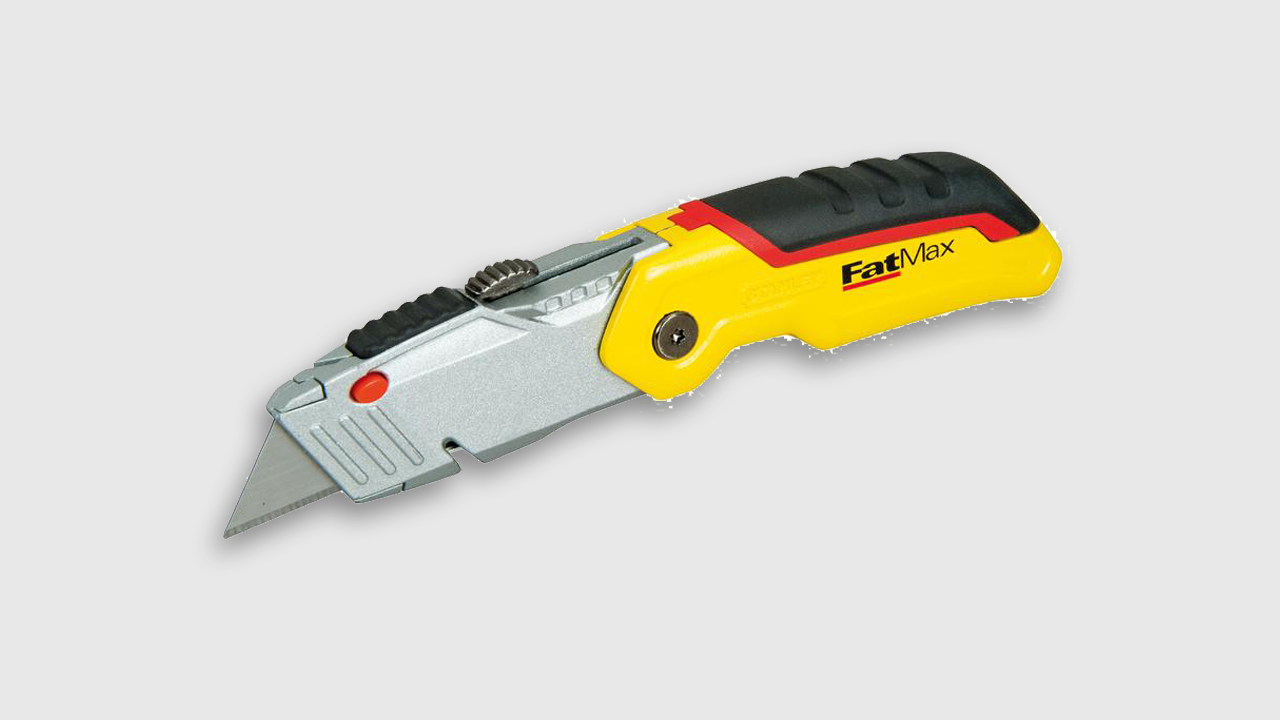 A retractable utility knife.