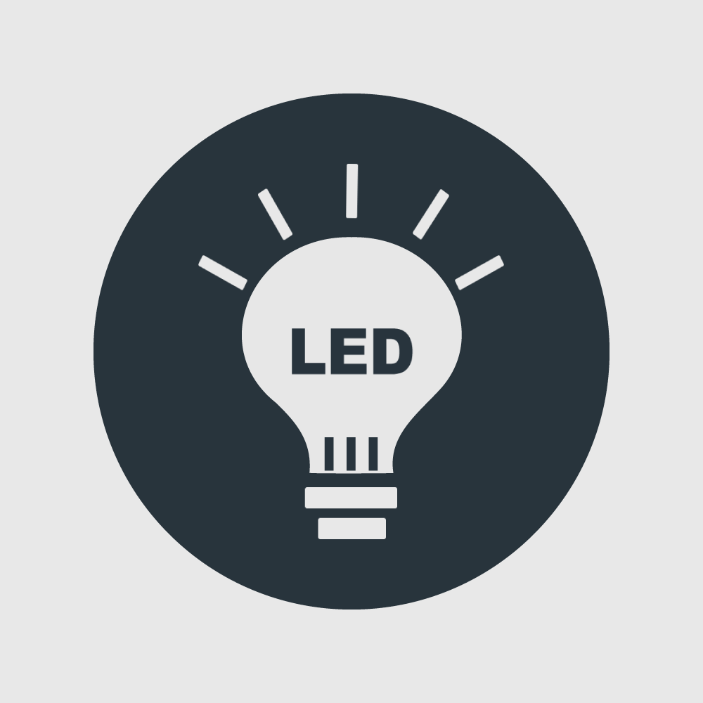 LED light icon