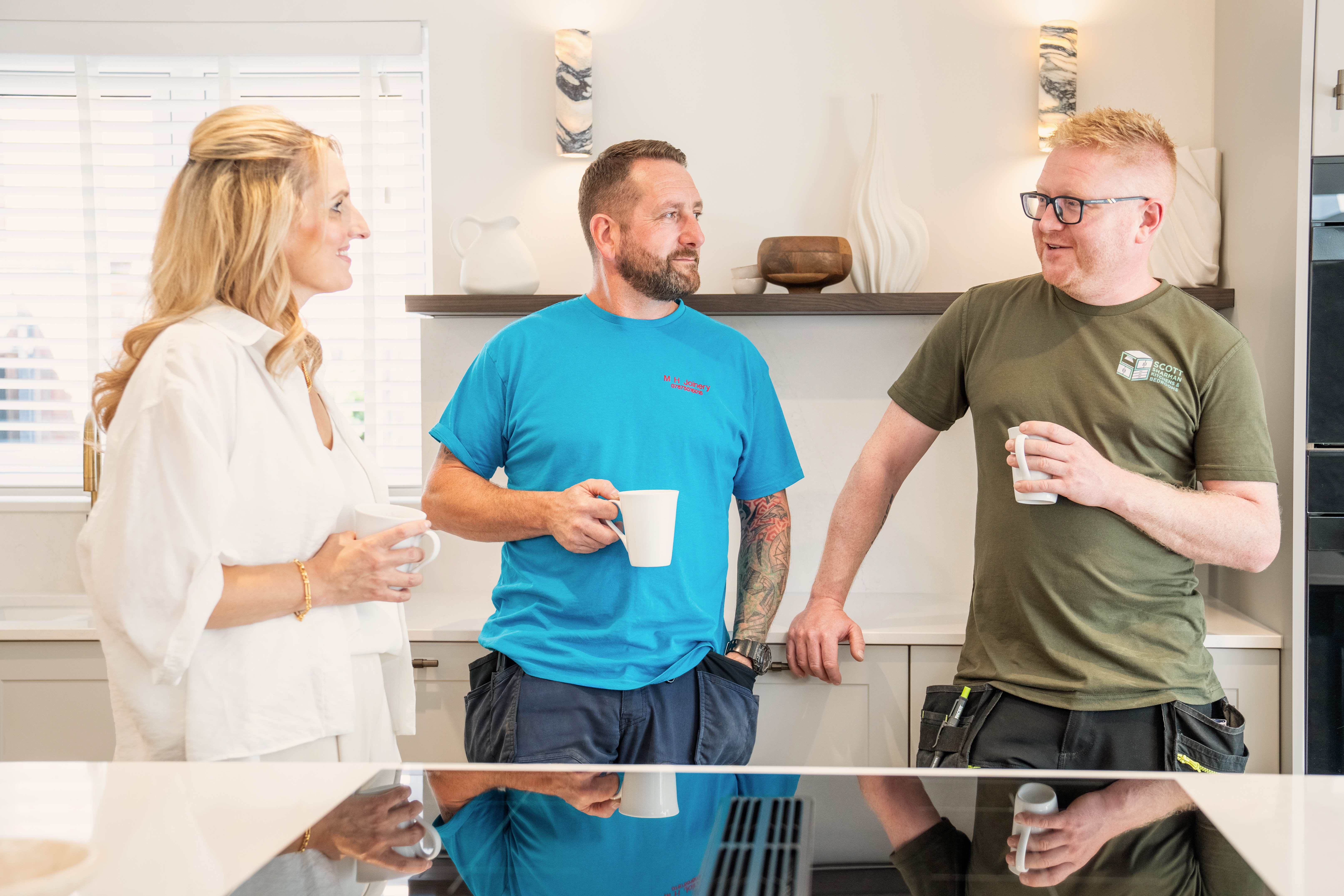 Cheryl in her Frome kitchen
