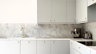 slab kitchen makeover