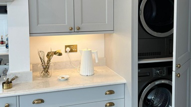 Calm haven makeover laundry