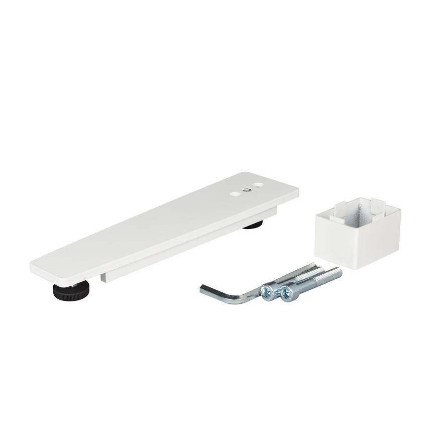 Height Adjustable Supporting Foot for Rise and Fall System