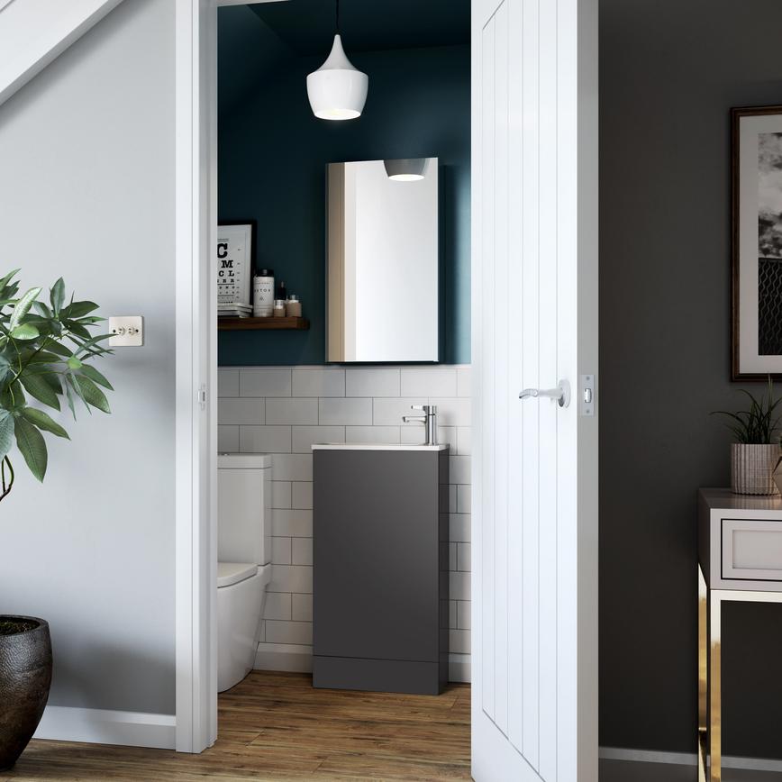 Cloakroom Gloss Graphite Main Set Shot