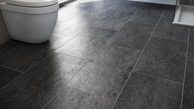 Quick-Step Livyn Slate Tile Effect vinyl