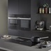 Miele Oven, Compact Oven and Warming Drawer Side by Side with Miele Hob with Integrated Vent