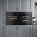 Samsung Series5 Dual Cook Oven Samsung Series5 Oven MW Warming Drawer in Elmbridge Dusk Blue Kitchen