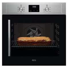 AEG Series 3000 BCX335R11M Stainless Steel Built In Single Fan Oven