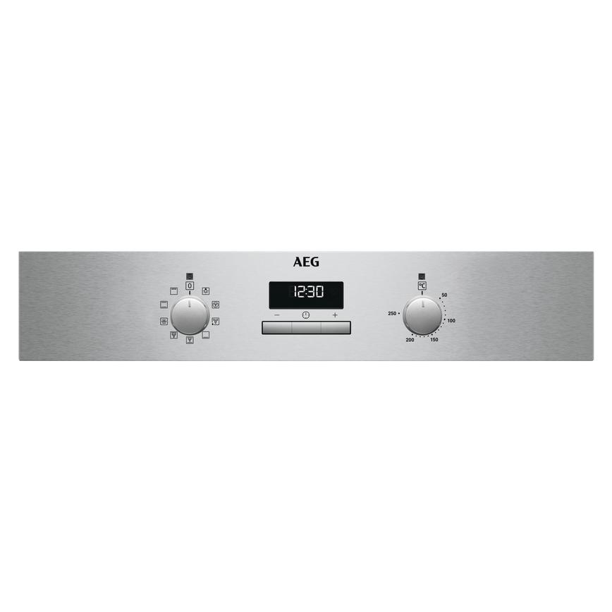 AEG Stainless Steel Fan Oven Control Panel