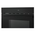 Lamona Drop Down Door Black Microwave Back Controls On