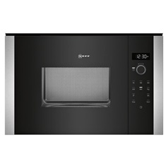 Neff HLAWD23N0B Built In 60cm Stainless Steel Microwave