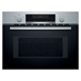 Bosch N50 CMA583MS0B Built In 45cm Stainless Steel Combination Microwave Front View