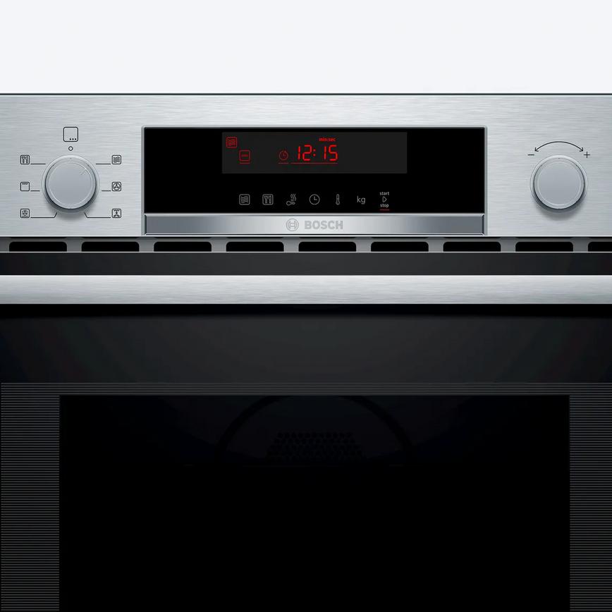 Bosch N50 CMA583MS0B Built In 45cm Stainless Steel Combination Microwave Control Panel