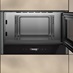 Neff N70 Built in Graphite Microwave Open Straight On