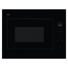 AEG Series 6000 OB6GM261UB Built In 45cm Black Microwave With Grill