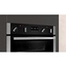 Neff U2ACM7HH0B Built In Electric 60cm Black Double Oven Controls