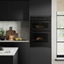 Lamona Black Built-In Double Oven Clerkenwell Charcoal