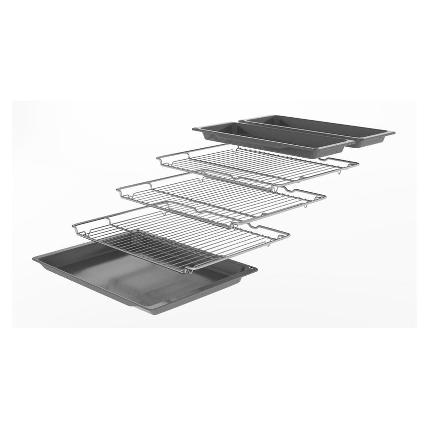 Bosch Serie 4 MBS533BS0B Stainless Steel Built In Double Multifunction Oven Sketch