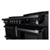 Rangemaster Estel Deluxe ESDLO110EIPGBL/CM1 Freestanding Electric Multifunction 110cm Black Range Cooker Control Panel