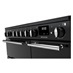 Rangemaster Infusion INF90EIPGBL/CM1 Freestanding Electric Fan 90cm Black Range Cooker Control Panel