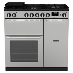 90cm Dual Fuel Stainless Steel Range Cooker