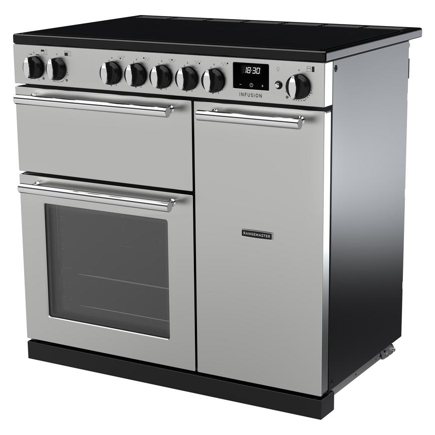 Rangemaster Infusion SS Induction Range Cooker 90cm Profile