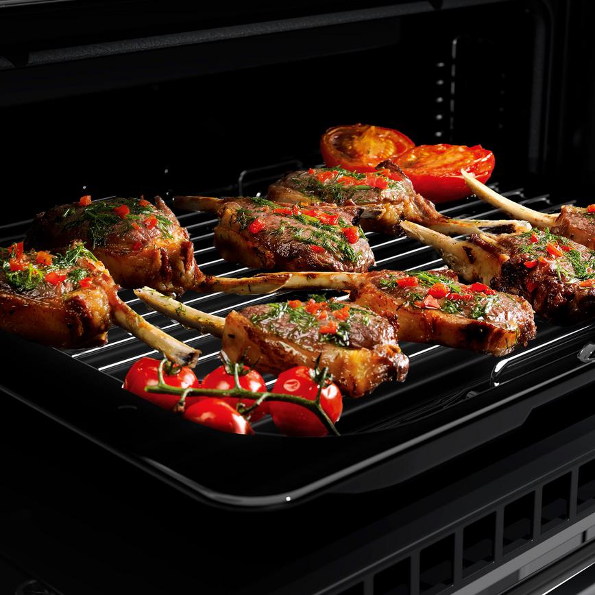 Rangemaster Infusion SS Induction Range Cooker 90cm Grill