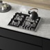 AEG Gas Hob 60cm Clerkenwell Black