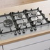 Bosch N70 T27CIS8N0 75cm Stainless Steel Gas Hob