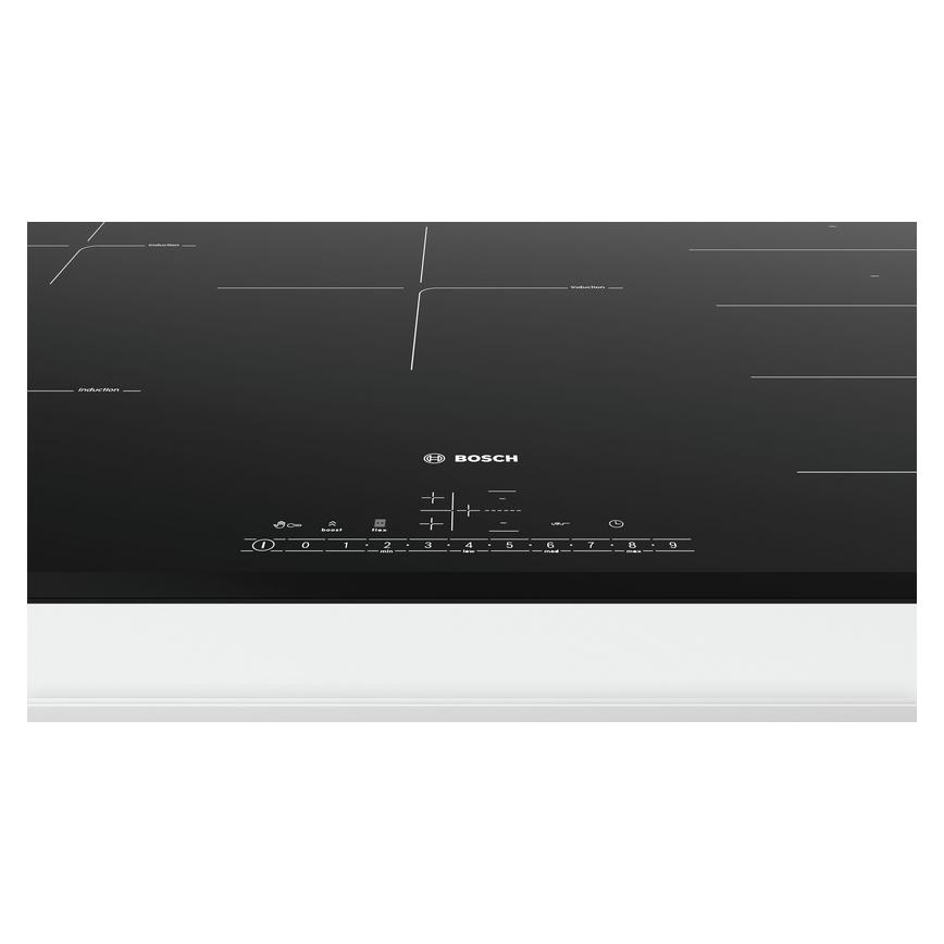 Bosch Series 6 PXV851FC1E 80cm Black Electric Induction Hob Howdens