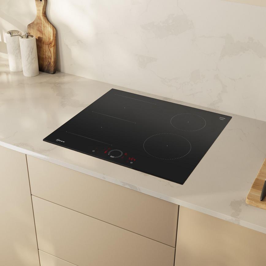 Neff 60cm Induction hob In A White Kitchen