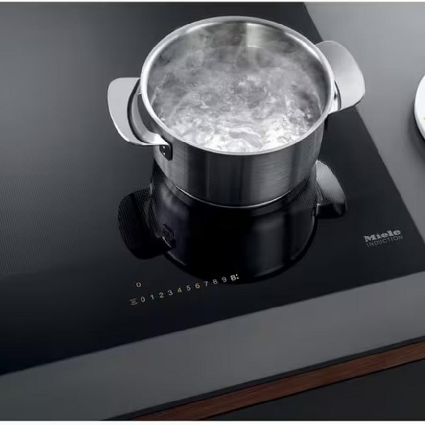 Miele Black 80cm 6 Zone Flex Ind Hob Burner