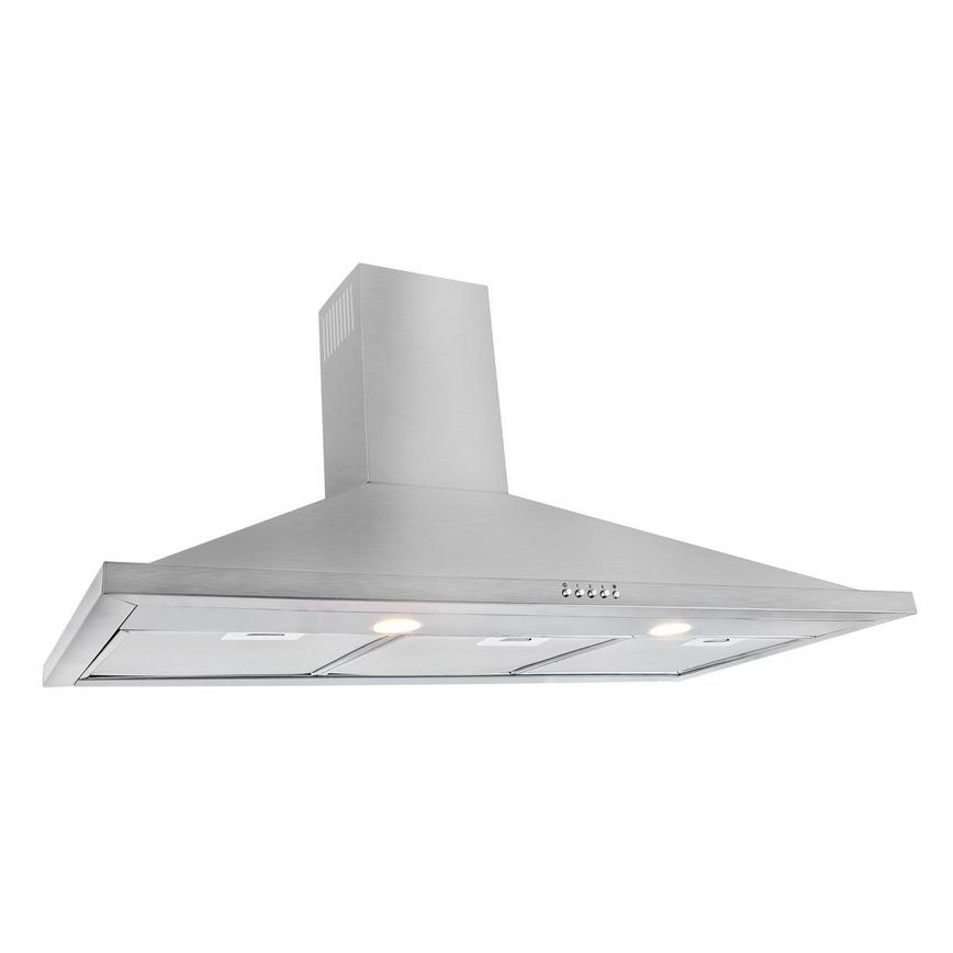 Leisure H102PX 100cm Stainless Steel Chimney Cooker Hood Profile