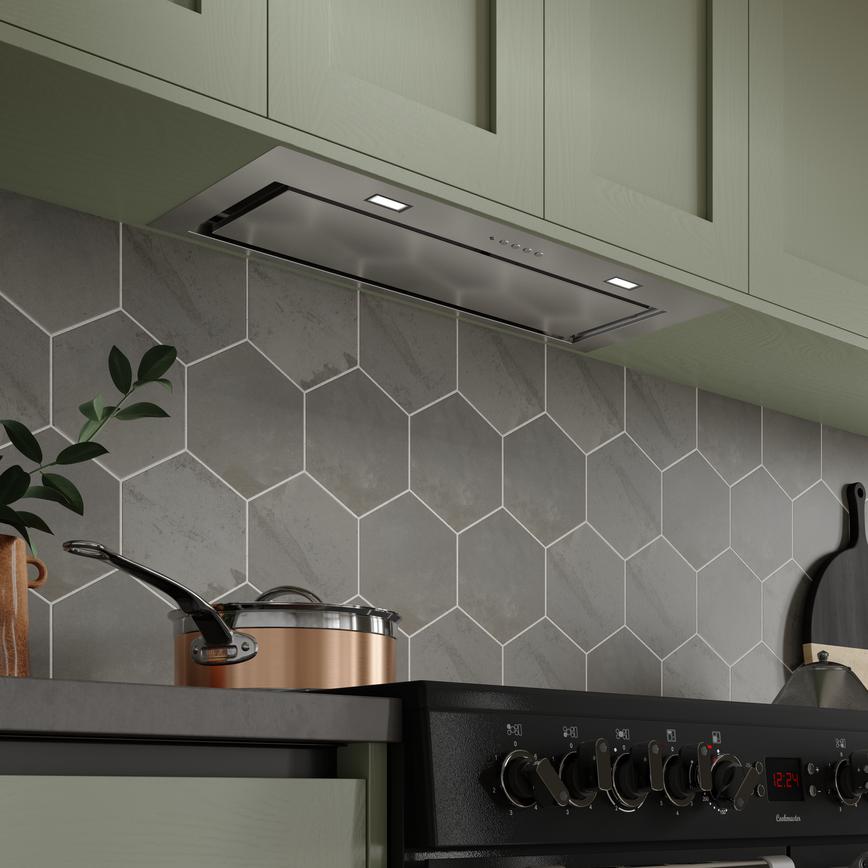 Lamona LAM2378 80cm Stainless Steel Canopy Cooker Hood