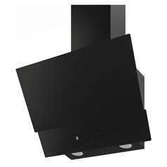 Lamona 60cm Black Angled Cooker Hood in Clerkenwell Charcoal Kitchen